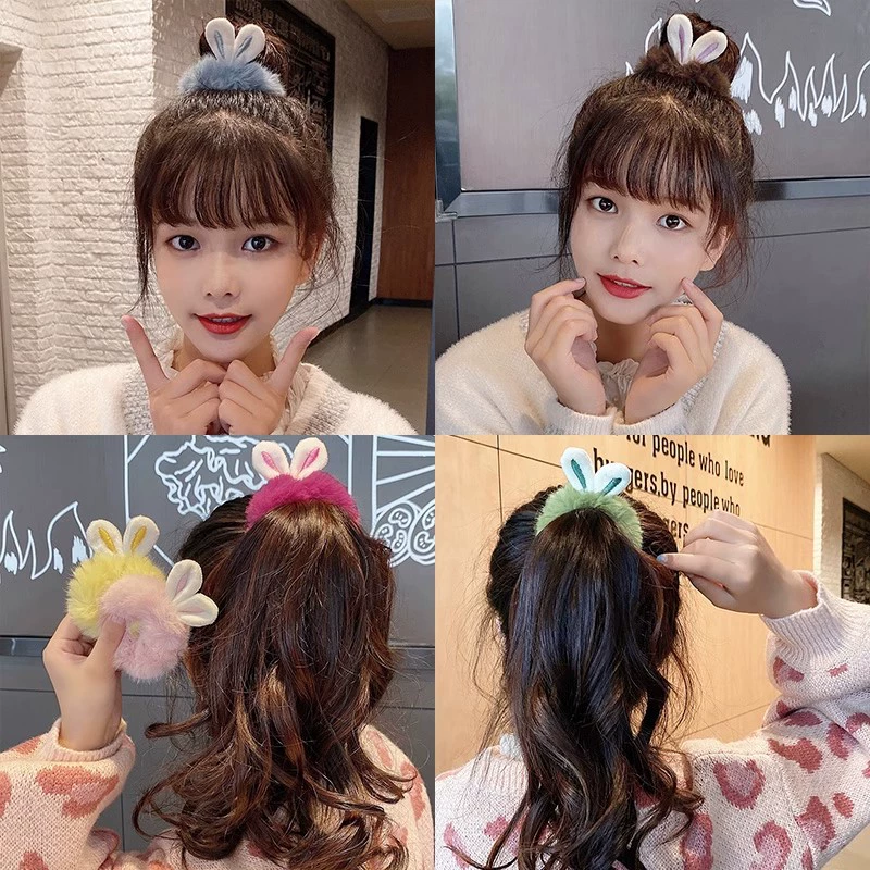 Three dimensional cute hair rope, internet celebrity