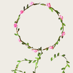 クロスボーダーのシンプルな緑の葉9つの紙の花輪のアクセサリーの髪飾りのカチューシャの森系は子供の日の活動の髪飾りスポットを押します。