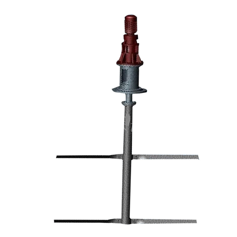 JBJ-600 反应溶药折桨式潜水搅拌机 摆线针轮加药搅拌机