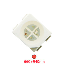 ҽ������led���� 3528˫ɫ����  ���660+940nm�������� Ѫ����
