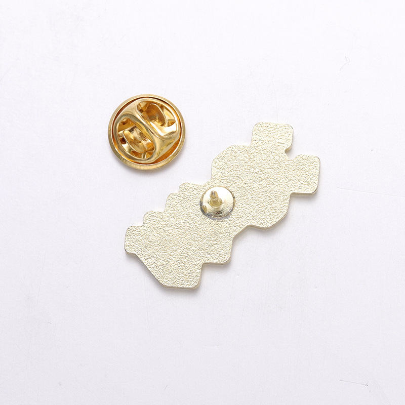 8g Weight Brooches Classification Basic Pin Letter Alloy Plating Unisex Brooches