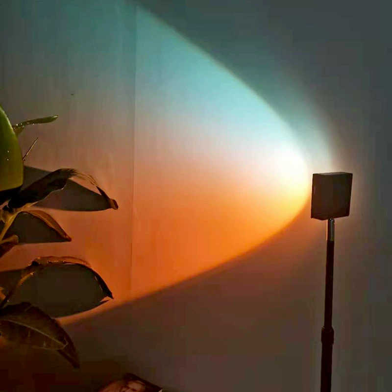 П Floor lamp, lights with projector for living room, internet celebrity