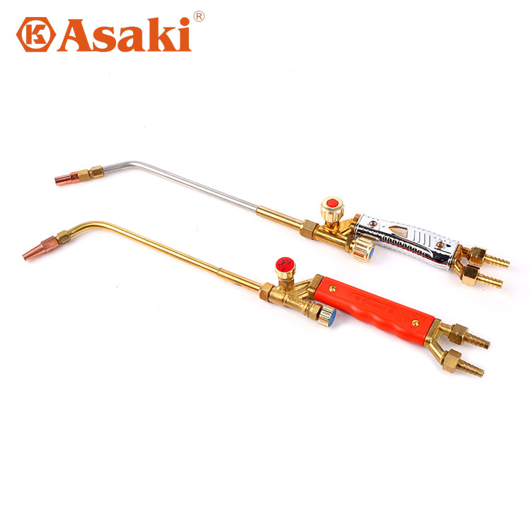 ASAKI不锈钢射吸式焊炬/全铜焊枪气焊枪乙炔焊枪H6H12H20型