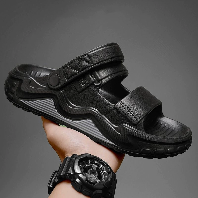 Дропшиппинг, бесплатная доставка, сандалии из ЭВА, мужская летняя верхняя одежда, нескользящие, износостойкие, пляжные тапочки для вождения, трансграничный дропшиппинг