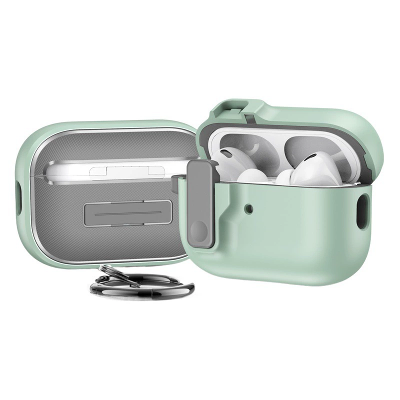 Защитный чехол-подставка для Airpods Pro 3 с функцией защиты от падения, 2-го поколения, подходит для чехлов для наушников Apple, защитный чехол для Airpods 4.