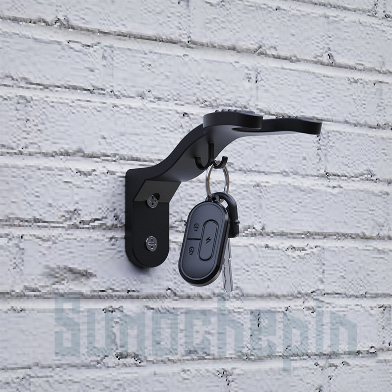 Electric Car Helmet Shelf Wall Hanging Helmet Holed Hanging Hat Storage Rack Motorcycle Helmet Hanging Hook