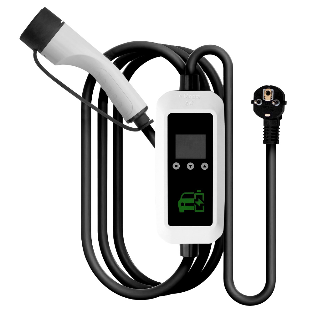 充電銃欧標type2 evcharg7kwポータブル車充電杭新エネルギー充電銃