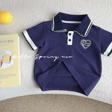 ��ͯT��2026�ļ�Ůͯ�¿�4472���尮�Ŀ��д�ͯ����ٴ�polo��T��
