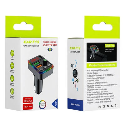 Phone Charger Fast Charging with – Car mp3 - pdf19-qc30-fast-charge