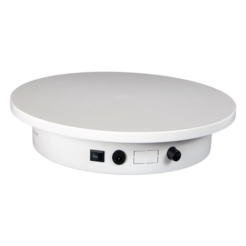 Soporte de exhibición giratorio de la placa giratoria eléctrica fotografía pequeña joyería producto vivo soporte de tiro giratorio base de soporte de cámara automática