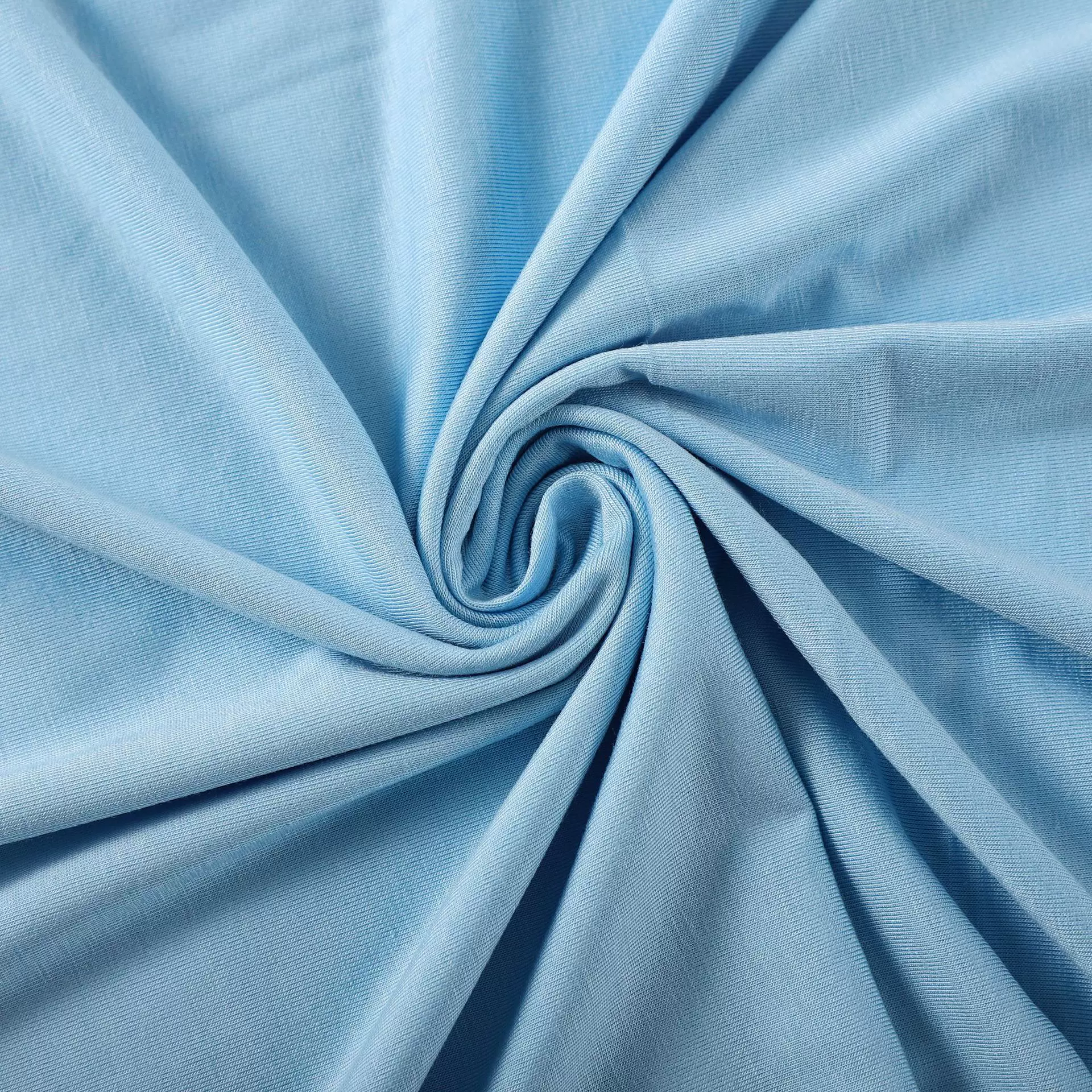 【百草纤维】新品芦荟黏胶弹力单面汗布天然植物抑菌面料透气