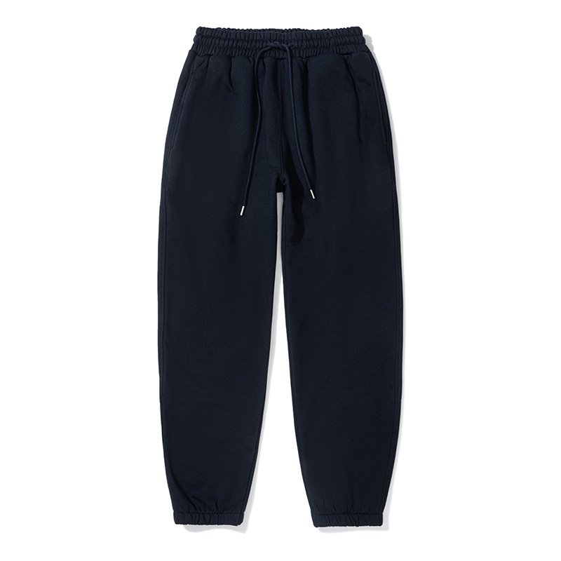 UNF 2024 otoño e invierno 380G tecnología de calidez terciopelo pesado recto holgado pantalones casuales para hombres y mujeres