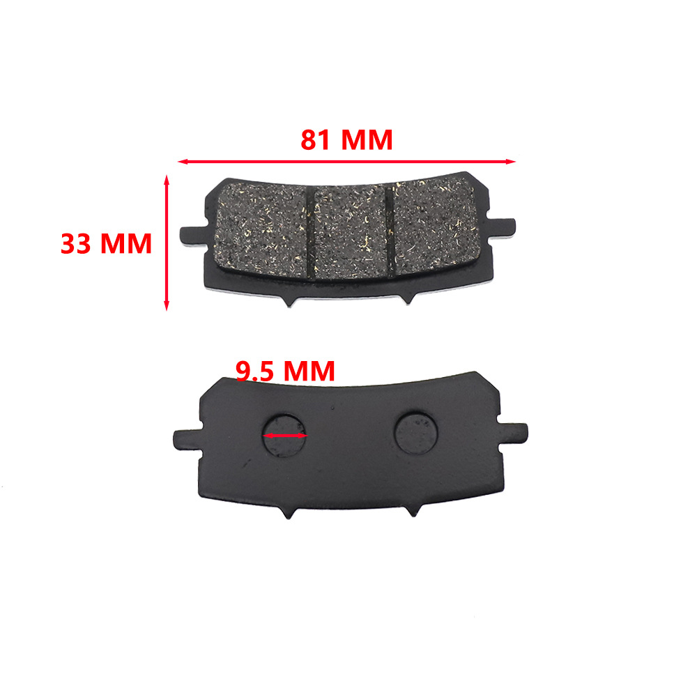 Pastillas de freno de disco de motocicleta Pastillas de freno Pilas de freno Spring Breeze CF150 250NK Longjia Vmax300 Westhu