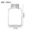 4000 ml Квадратный