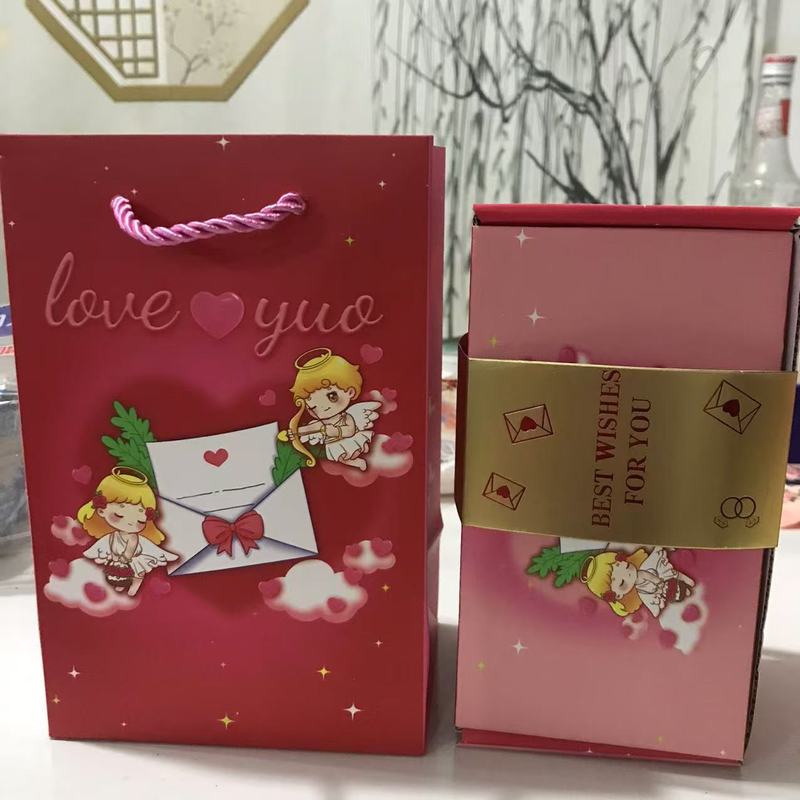 抖音同款惊喜弹跳红包盒子生日礼盒七夕红包情人节礼物折叠跳跳盒|undefined