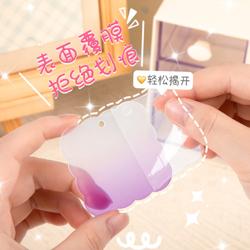 Guka full set of material package sticker set estimated card Korean style with cool card diy Gupangu bone storage box bag