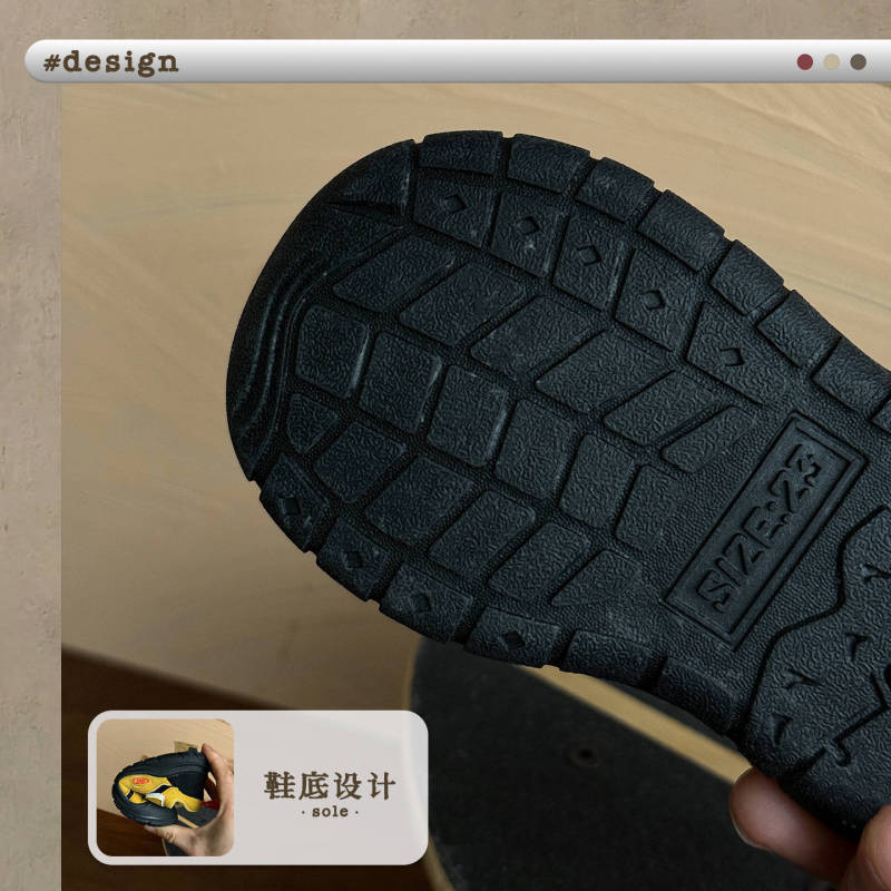 XSHX凯系登山｜儿童男女秋山系机能包头魔术贴稳跟学步徒步防滑|undefined