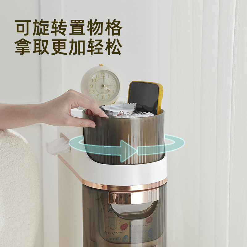 储物柜免安装家用浴室夹缝柜卫生间置物架洗手间窄缝收纳柜落地柜|undefined