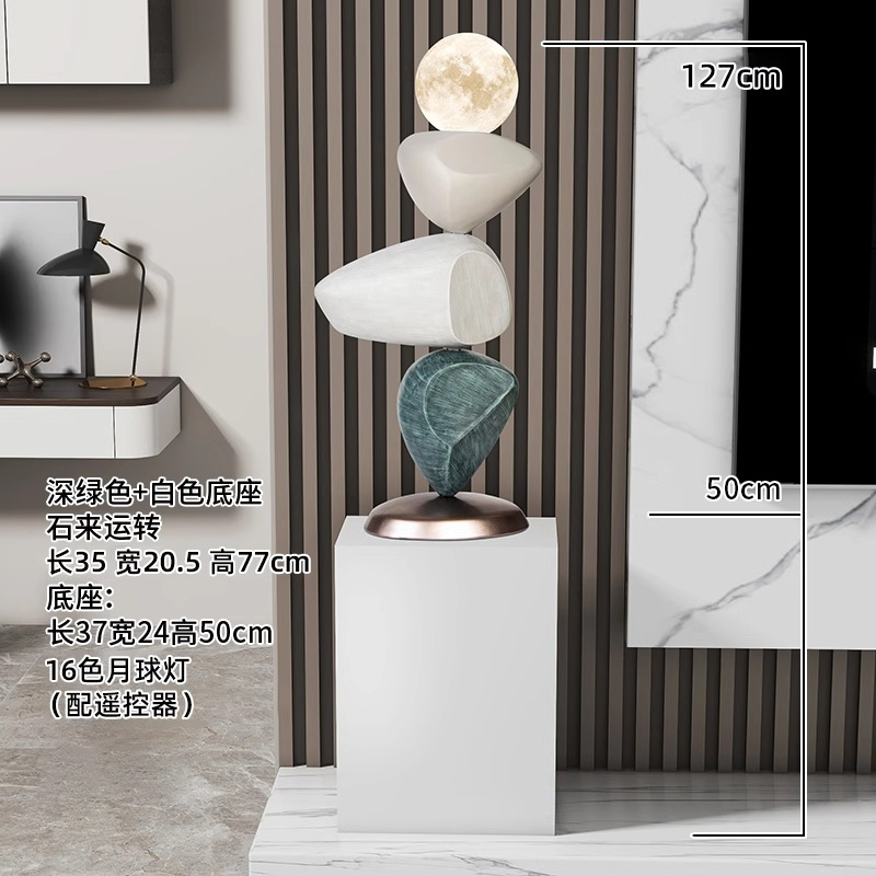 Decoración de piso para el hogar decoración de entrada faro para operar gabinete de televisión regalos de alquiler de viento de Maillard