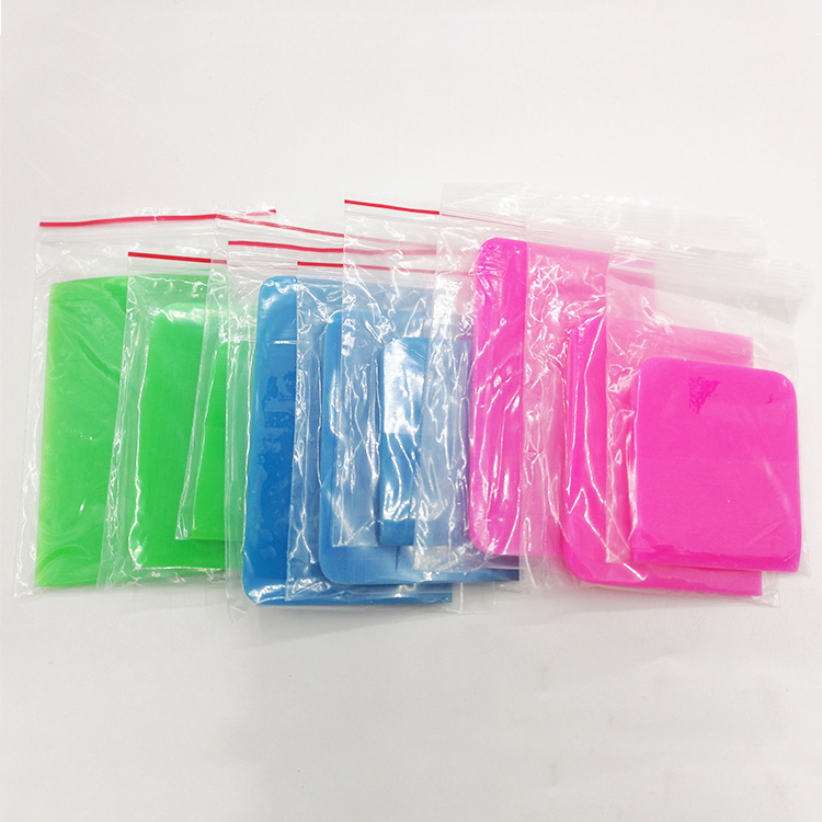 Canjie Tendon Scraper Special Tool for Car Wrapping Film Application, Car Wrapping Tool, Tpu Transparent Film Glue Scraper