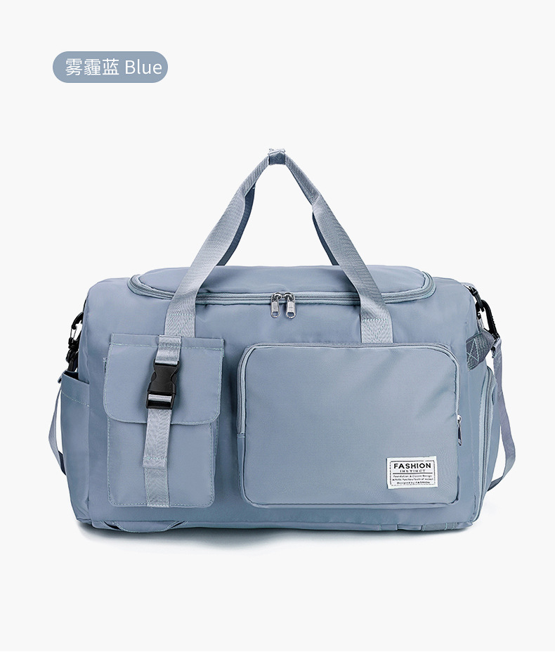 Bolsa de viaje de gran capacidad de entrenamiento deportivo femenino bolsa de fitness multifuncional mochila portátil de hombro bolsa de viaje corto