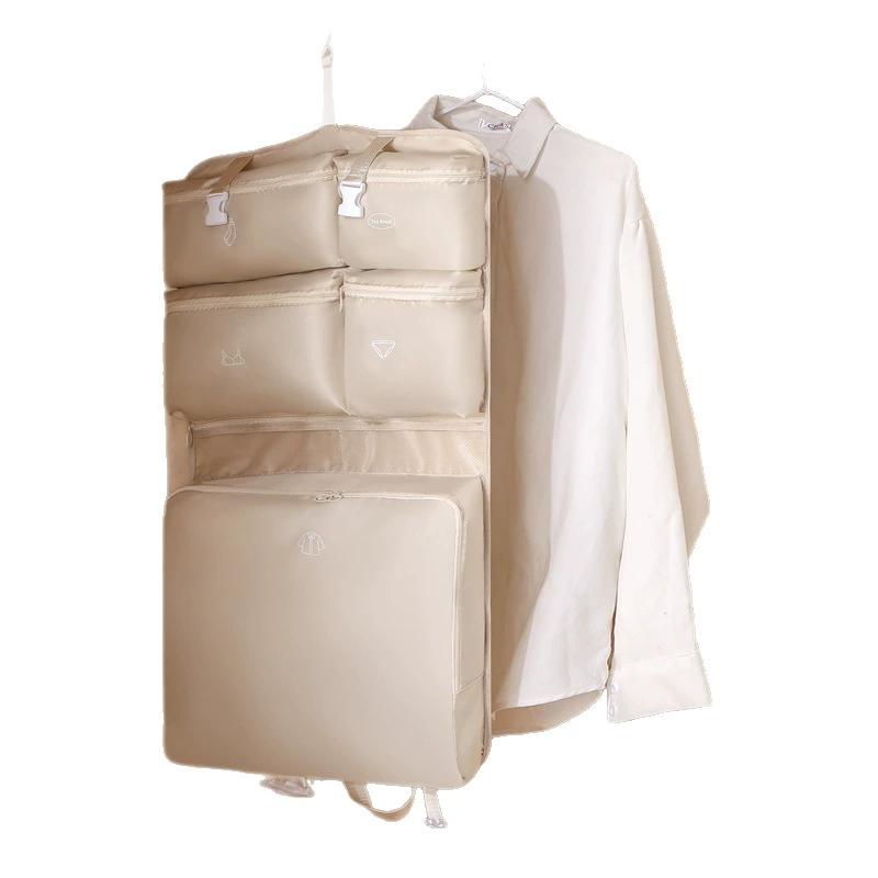 Handheld storage bag for traveling, foldable container, underwear