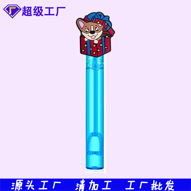 メーカー卸売サンタクロースシリーズバブル水スティックサマーパーティーカラフルなミニバブルスティック装飾ギフト|undefined