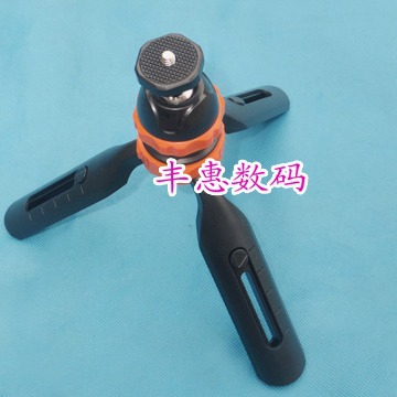 미니 편리한 삼각대 셀카 망원경 접이식 데스크탑 카메라 휴대 전화 영사기 라이브 삼각대