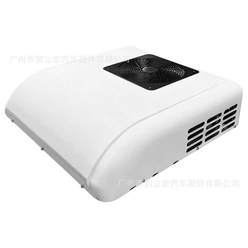 Factory's New High-End Heat Pump Parking Air Conditioner, Dual-Use for Cooling and Heating, 24V 2400W Heating Capacity, Suitable for Rvs and Food Trucks