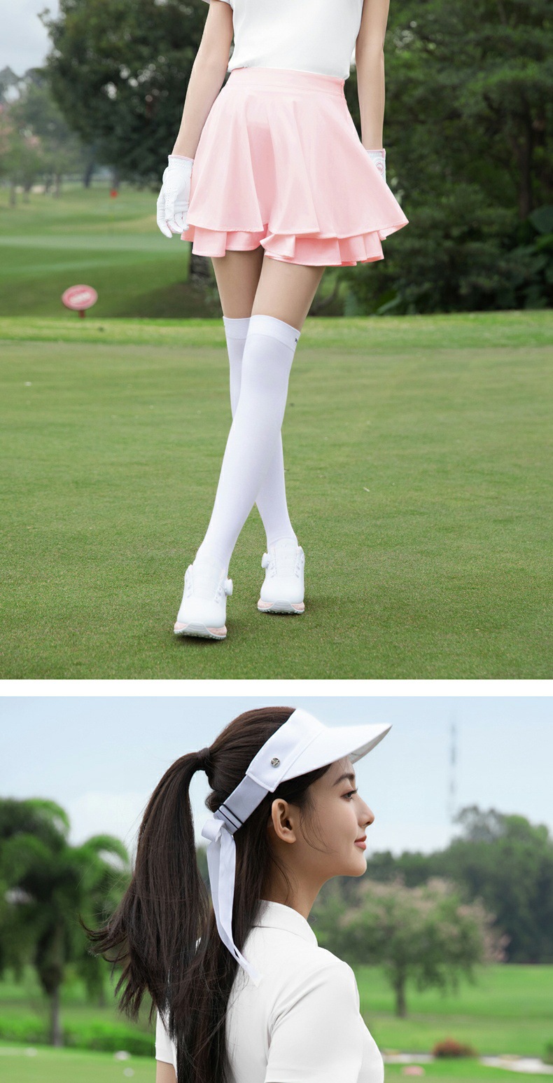 Váy tennis nữ xếp ly golf mùa xuân hè vải jacquard mát lạnh — QZ113 váy hoa sen đen [vải jacquard/miếng dán găng tay/legging chống chói], QZ113 váy hoa sen hồng [vải jacquard/miếng dán găng tay/legging chống chói], QZ113 váy hoa sen trắng [vải jacquard/miếng dán găng tay/legging chống chói] chi tiết 12