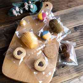 ✅烘焙雪花酥包装袋机封袋磨砂透明烘焙曲奇牛扎饼干蛋黄酥打包袋