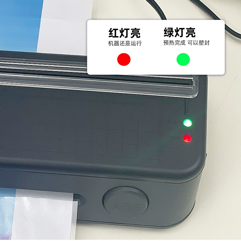 A4 ламинирующий аппарат для офиса, многофункциональный компактный термоламинатор 3-в-1 для документов и фото