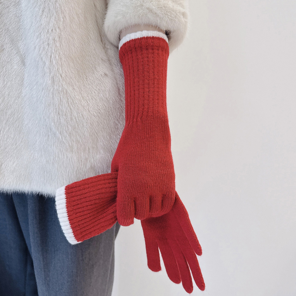 싱글 러브 컬러 매칭 크리스마스 레드