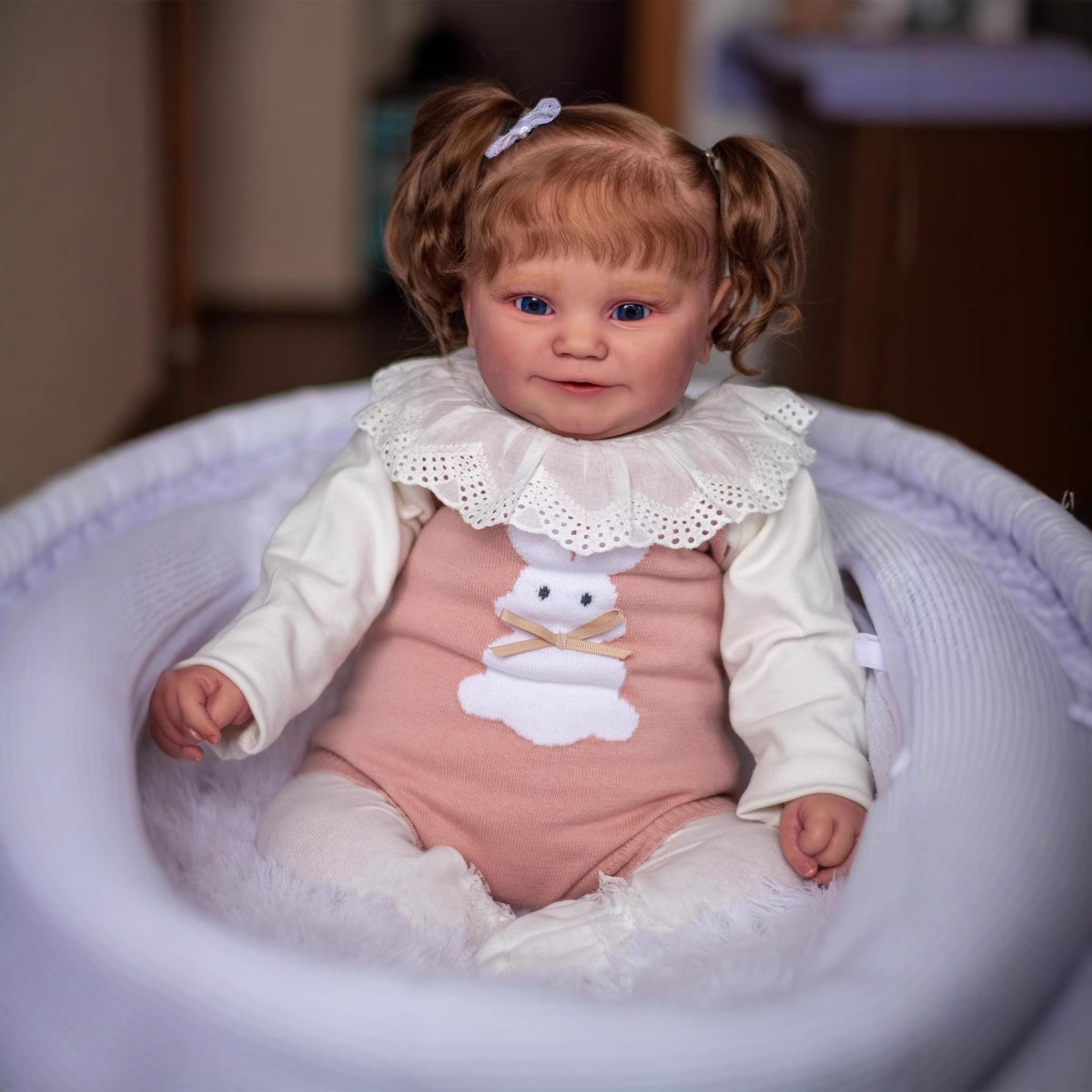 60cm tela cuerpo simulación niña muñeca maddie lindo bebé transfronterizo e-commerce suministro