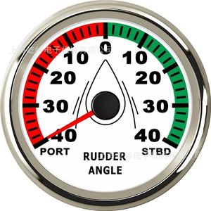85mm Marine Digital Rudder Angle Indicator Digital Display Rudder Angle Meter Direction Indicator with Backlight 12V24V Universal