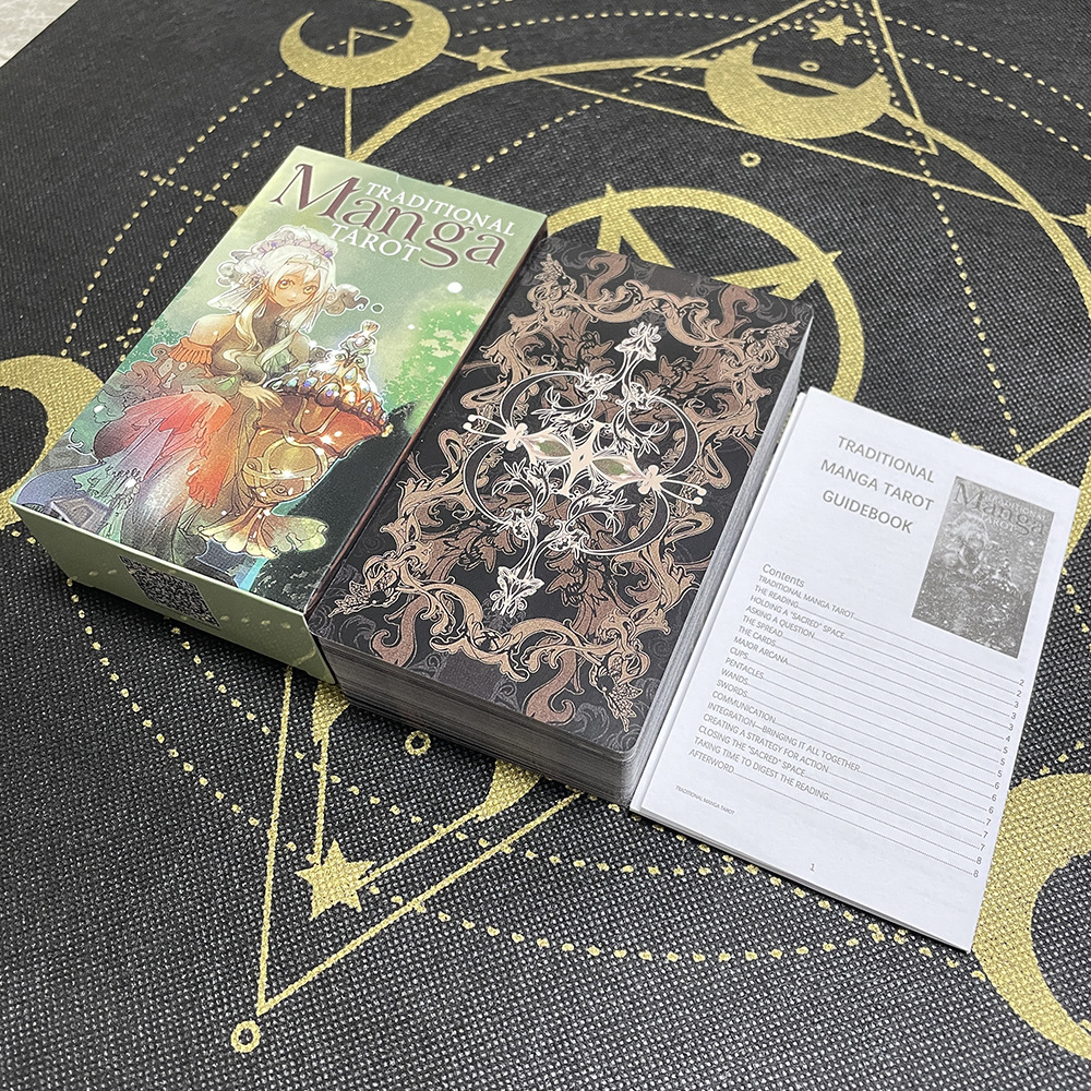 12*7 Cartas de Tarot Oráculo Manga Tradicionales Versión en Inglés En Stock_voghion.com