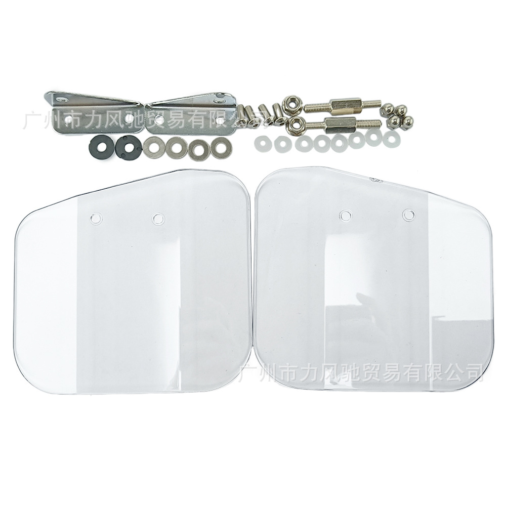 Aplicable a las piezas de modificación de motocicletas Honda GL1800 deflector de ala lateral del parabrisas 01 - 16