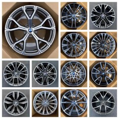 適用20 21 22インチbmw x 5ハブ鍛造スチールリングx6 m 7x7x4 730 740 m 5m 6 GT