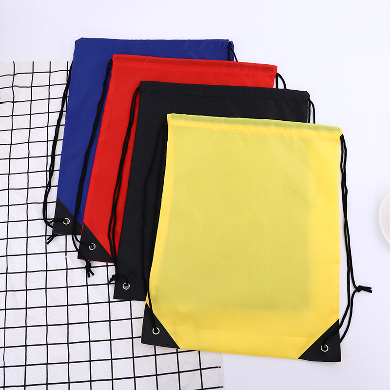 Spot waterproof 210d polyester bundle bag advertising event backpack