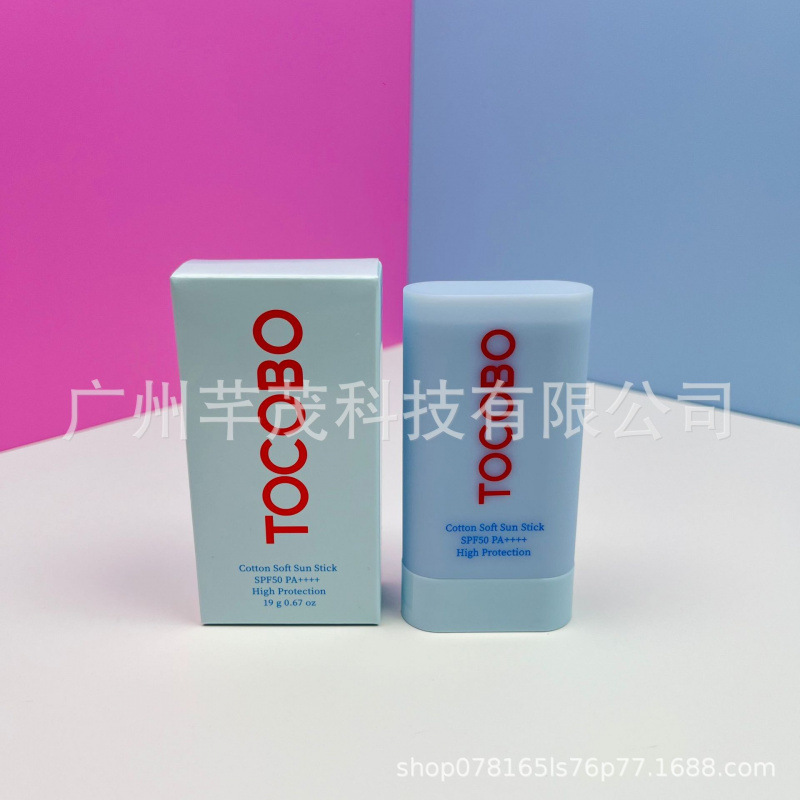 Cross-border TOCOBO Face Cream Protector / Sunscreen Bar Applicable Anti-Corrosión / Control de Aceite Refrescante Humectante