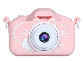 Cámara SLR digital para niños transfronterizos cámara frontal y trasera HD de doble cámara mini cámara de dibujos animados