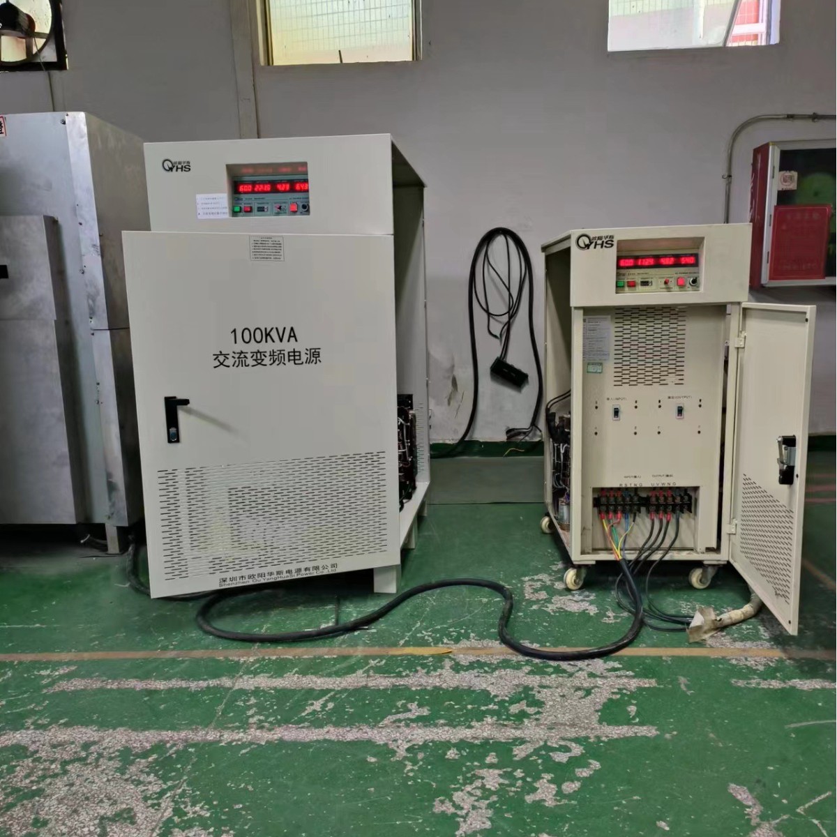 ŷ����˹����100KVA��Ƶ��Դ����ɳ�أ�����400V 60HZ�����380V