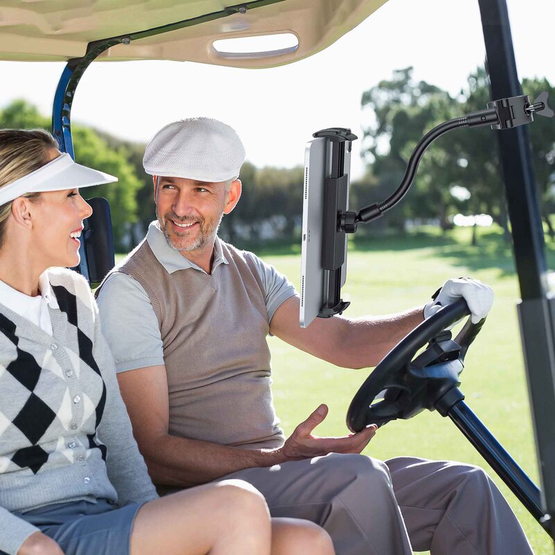 Mobile phone tablet stand universal treadmill outdoor camping home live broadcast stand long soft rod firm