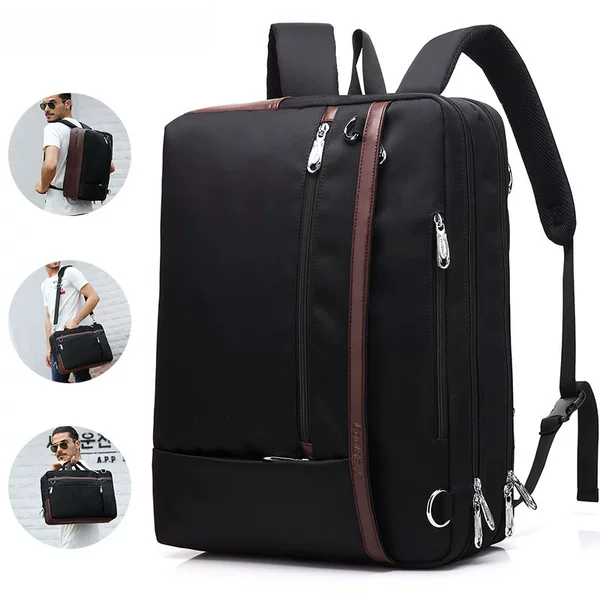Cross-Border Popular Business Retro Multi-Functional Computer Bag Shoulder High-End Lightweight One-Shoulder Cross-Body Handbag for Men