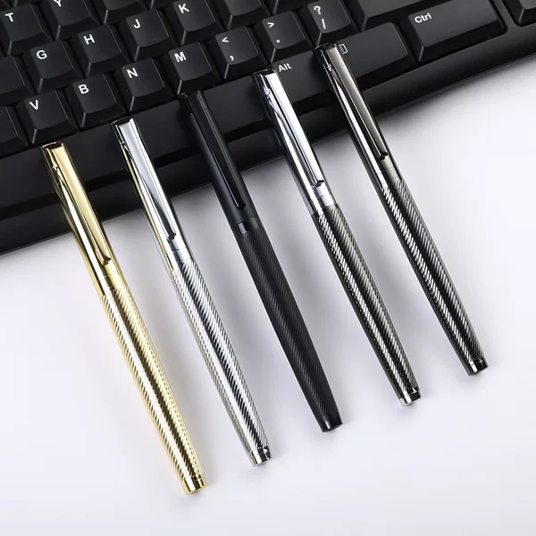 New in stock metal signature pen creative business office ball pen pen advertising gift pen printing logo