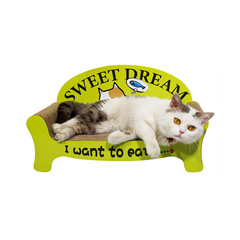 猫のおもちゃの猫のソファーの猫は板の縦型の大面積をつかんで爪を磨いて寝ます。