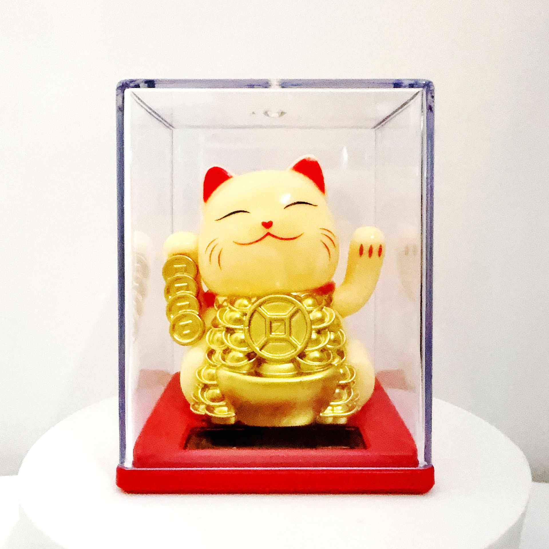 18B-3 노란 돈 행운의 고양이
