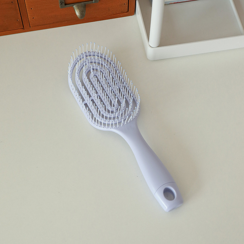 [spare rib comb*with holes] purple bag packaging