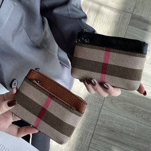 Foreign Trade Cross-border Small Wallet Women's Coin Purse Zipper Small Mini New 2025 Explosion Genuine Leather Fashion Niche