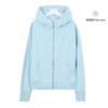 Linen blue slim sweatshirt